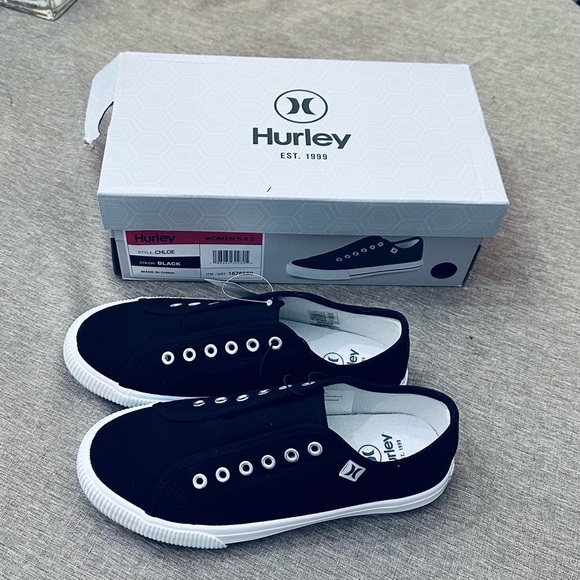 Hurley Shoes - NEW Hurley Canvas Slip On Shoes